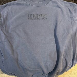 Taylor Swift The Eras Tour Blue Sweatshirt